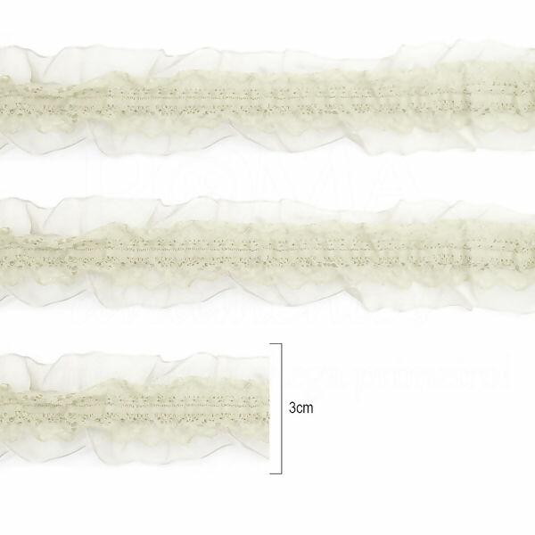 passamanaria babado creme